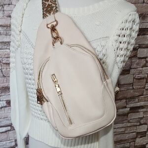 ANTIK KRAFT CREAM CROSSBODY BAG
